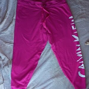 💰4/$15 DEAL! Calvin Klein Hot Pink Sweats Joggers
